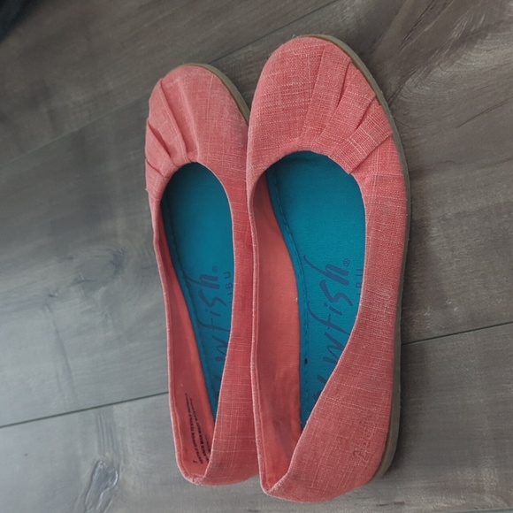 Blowfish Salmon Flats Size 7 - Picture 3 of 4